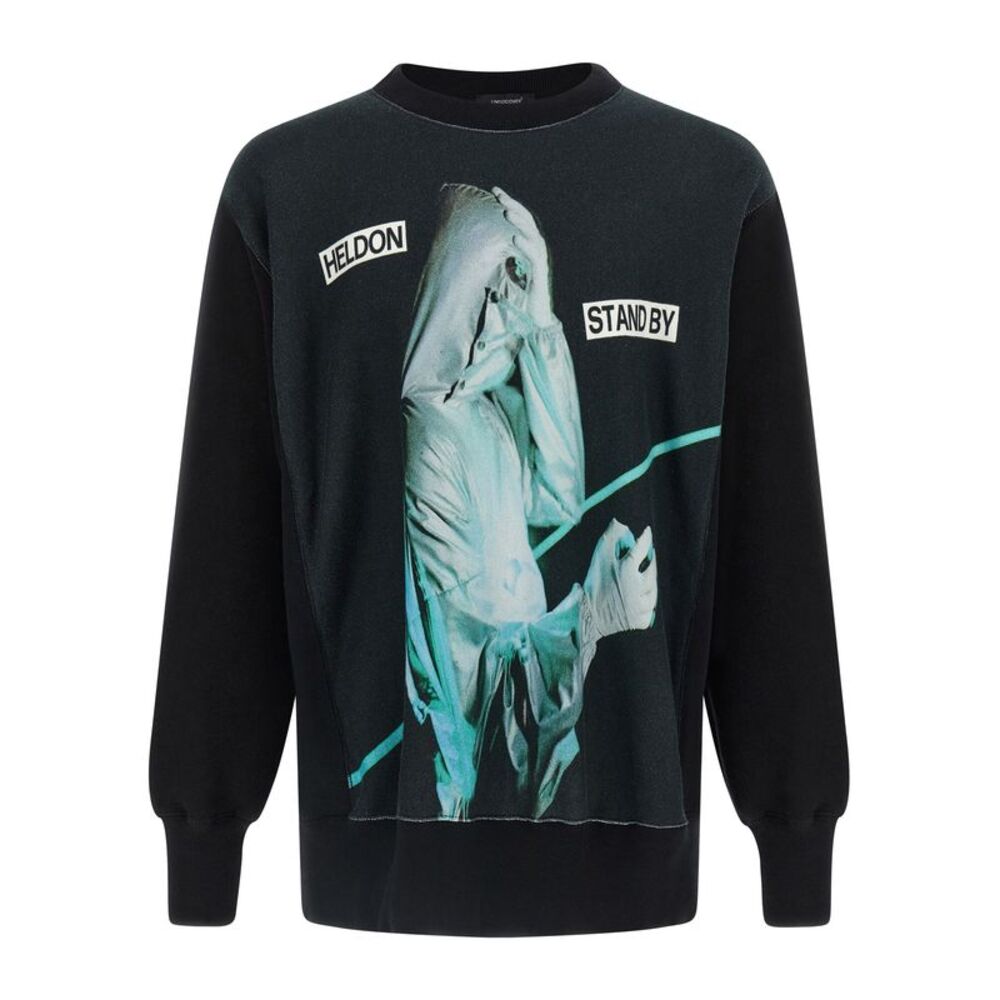 Undercover Black Cotton Men's Sweatshirt